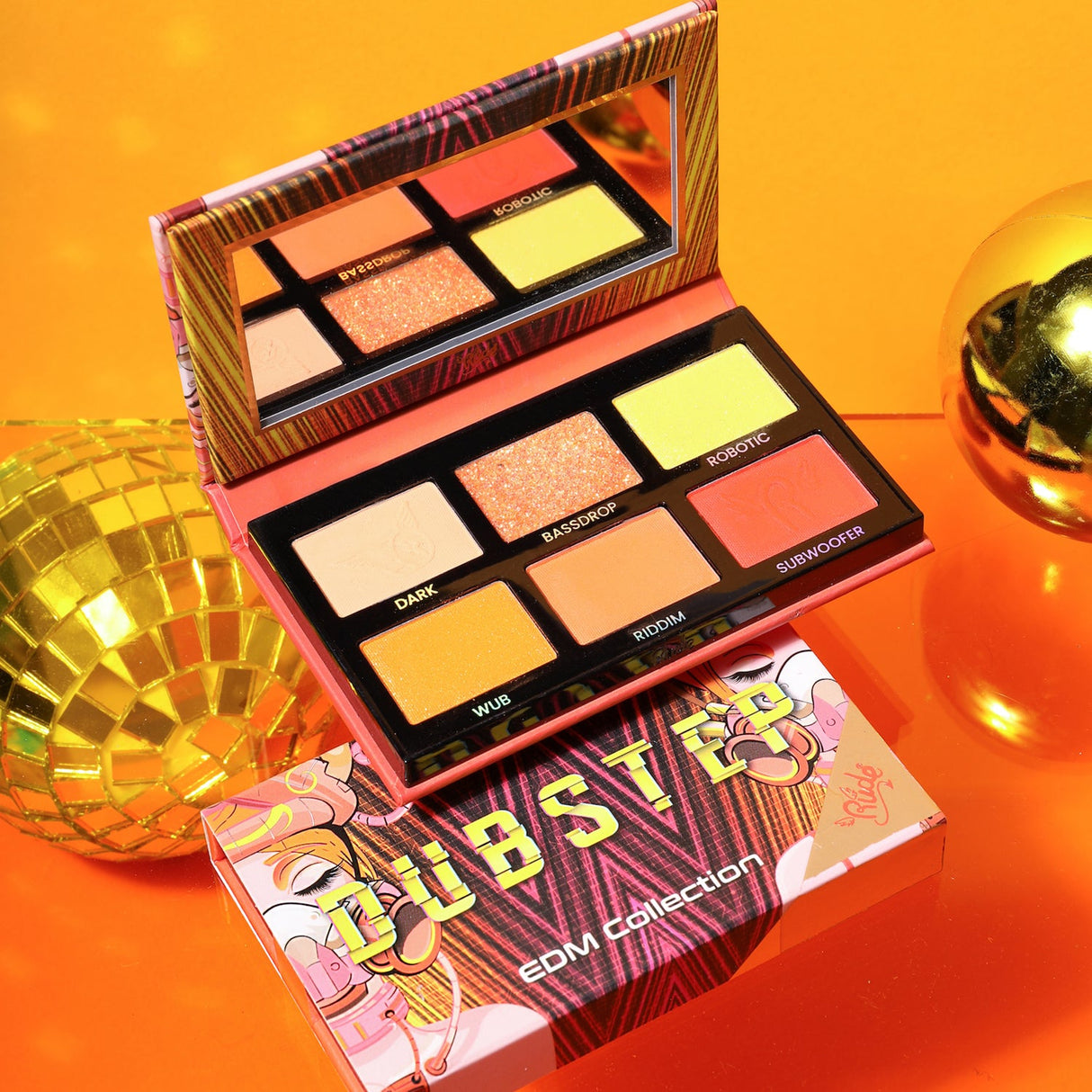 EDM Collection Palette from Rude Cosmetics