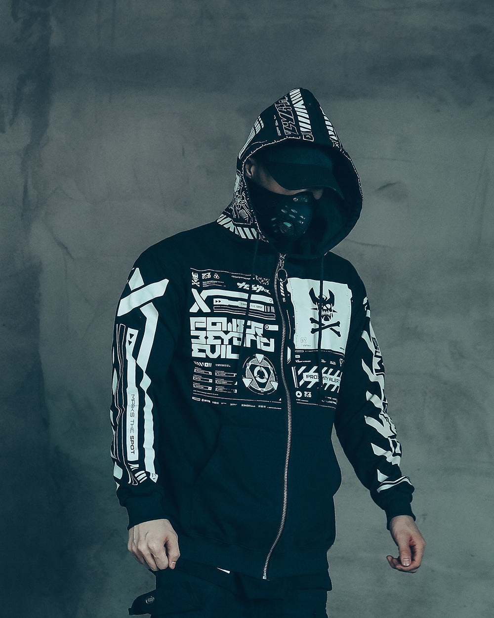 Cyber Explosion Tech Jacket from Niepce Inc