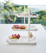 Serving Stand - Steel from Yamazaki Home