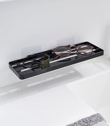 Traceless Adhesive Floating Tray - Steel from Yamazaki Home