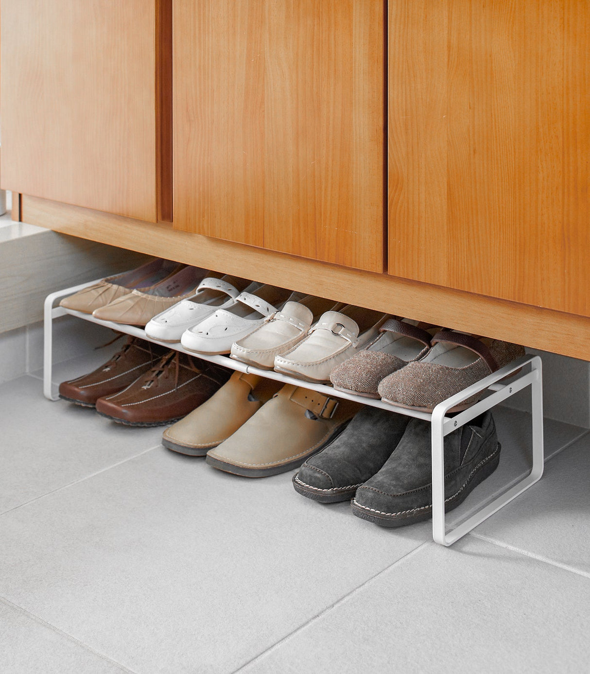 Stackable Shoe Rack (7" H)  - Steel from Yamazaki Home
