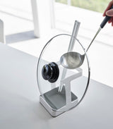 Lid & Ladle Stand - Large from Yamazaki Home