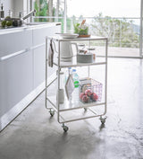 Rolling Utility Cart (32" H)  - Steel from Yamazaki Home