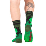 El Chupacabra Crew Socks from FootClothes