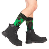 El Chupacabra Crew Socks from FootClothes