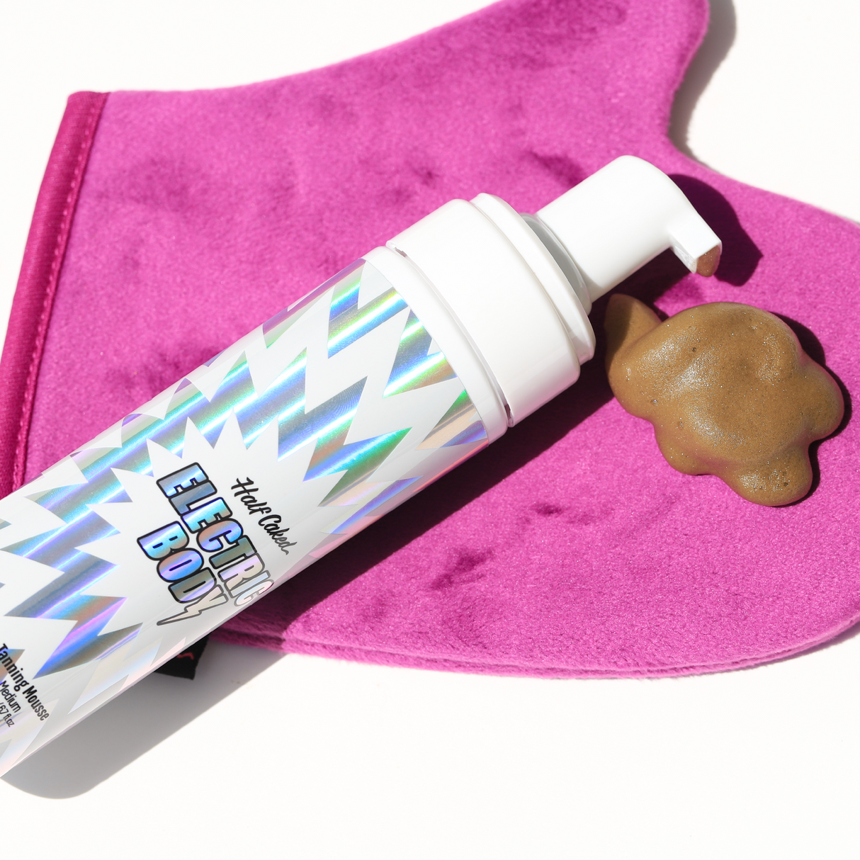 Electric Body Tanning Mitt from Half Caked