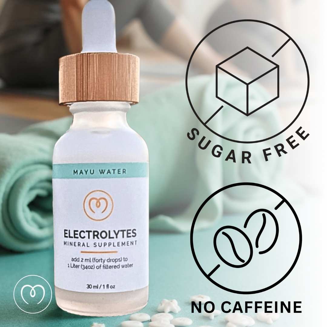Electrolytes Drops from Mayu Water