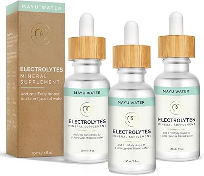 Electrolytes Drops from Mayu Water