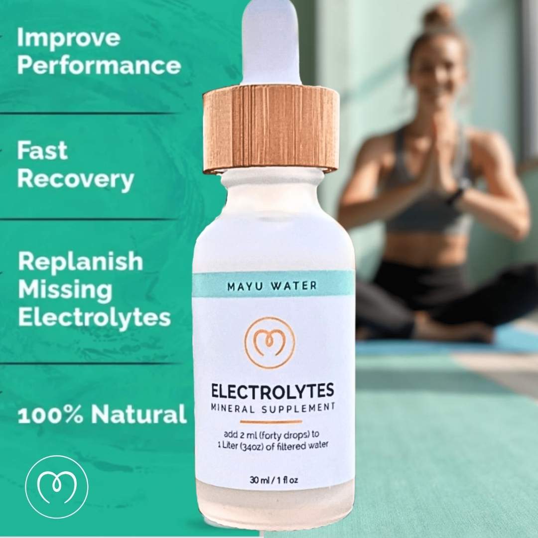 Electrolytes Drops from Mayu Water