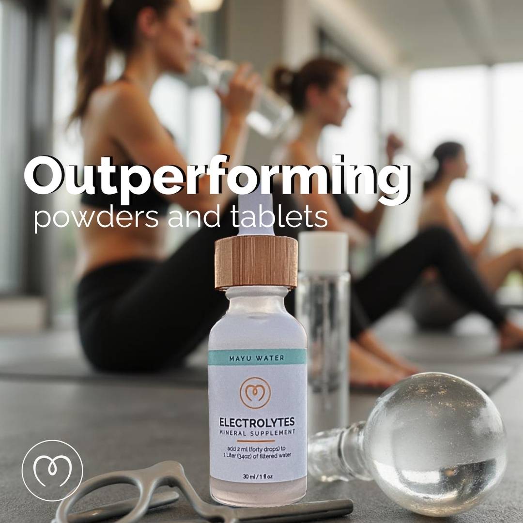 Electrolytes Drops from Mayu Water