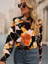 Autumnal Floral Top from MsDressly