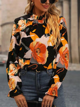 Autumnal Floral Top from MsDressly