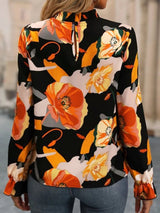 Autumnal Floral Top from MsDressly