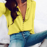 Women's Elegant Buttons Blouse From Kawaii Stop