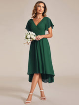 A-Line Chiffon Midi Dress from MsDressly