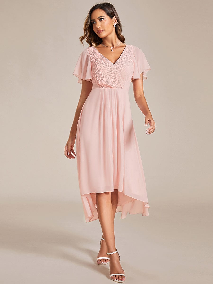 A-Line Chiffon Midi Dress from MsDressly