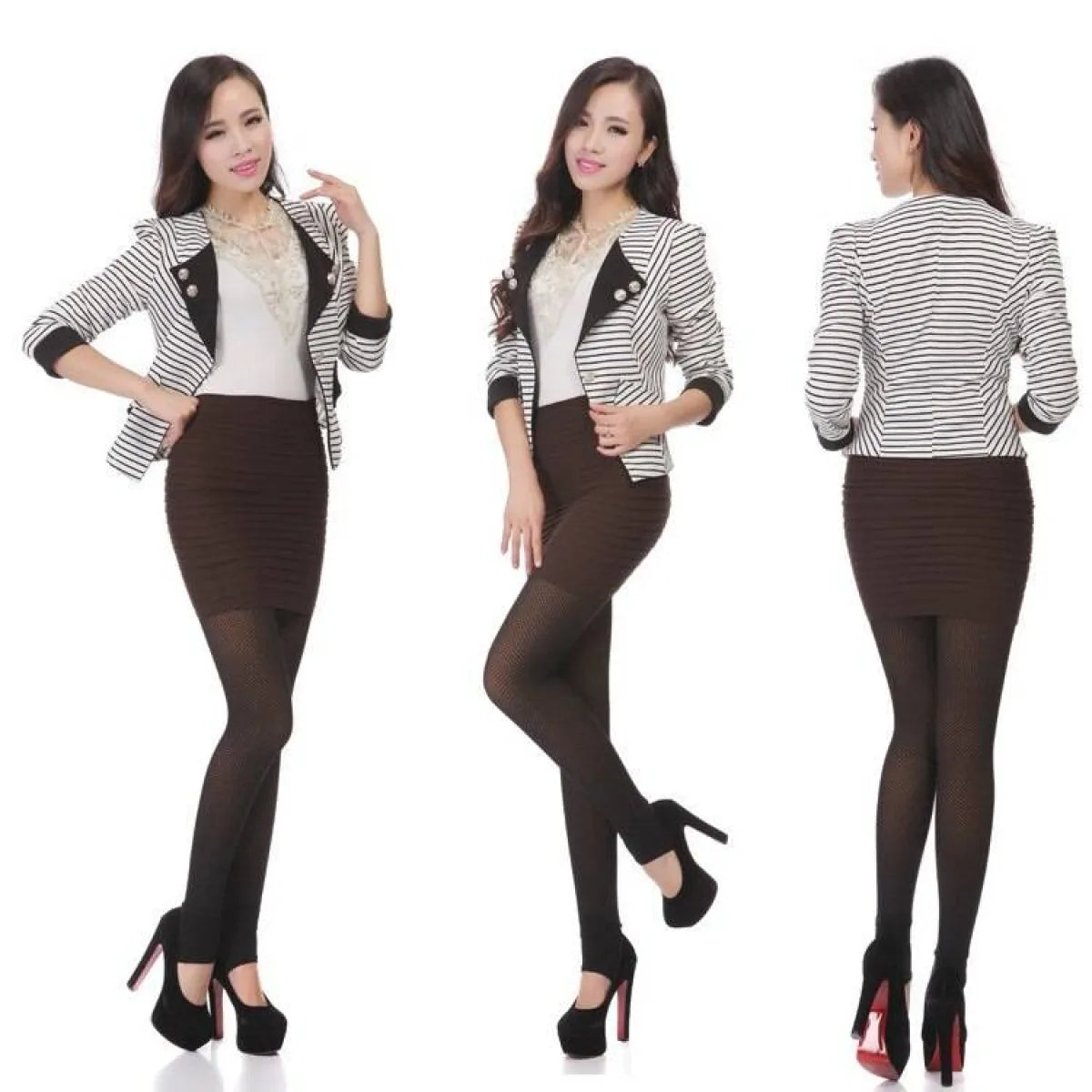Elegant Tight Pencil Skirt from Kawaii Stop