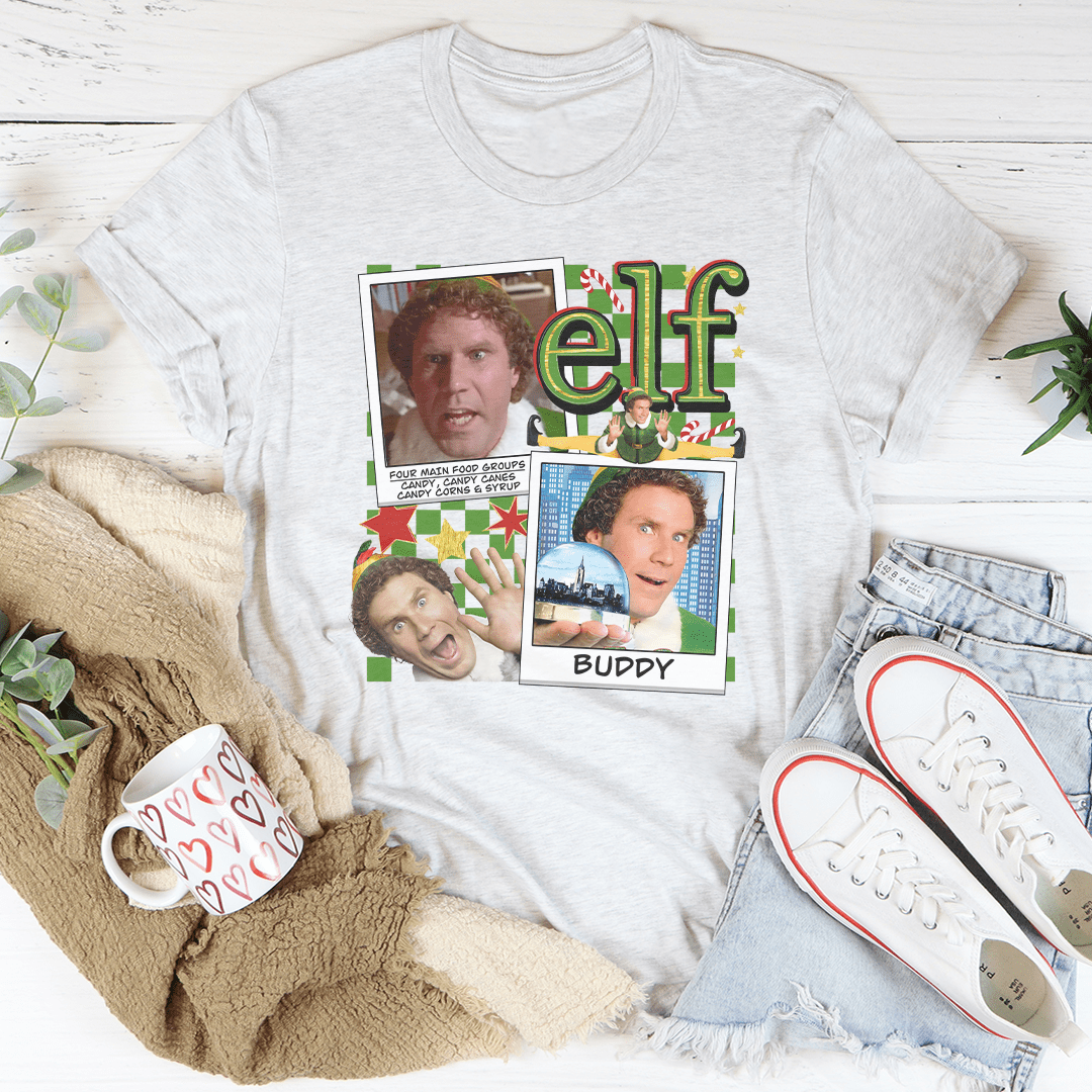 Elf Christmas Tee from Peachy Sunday