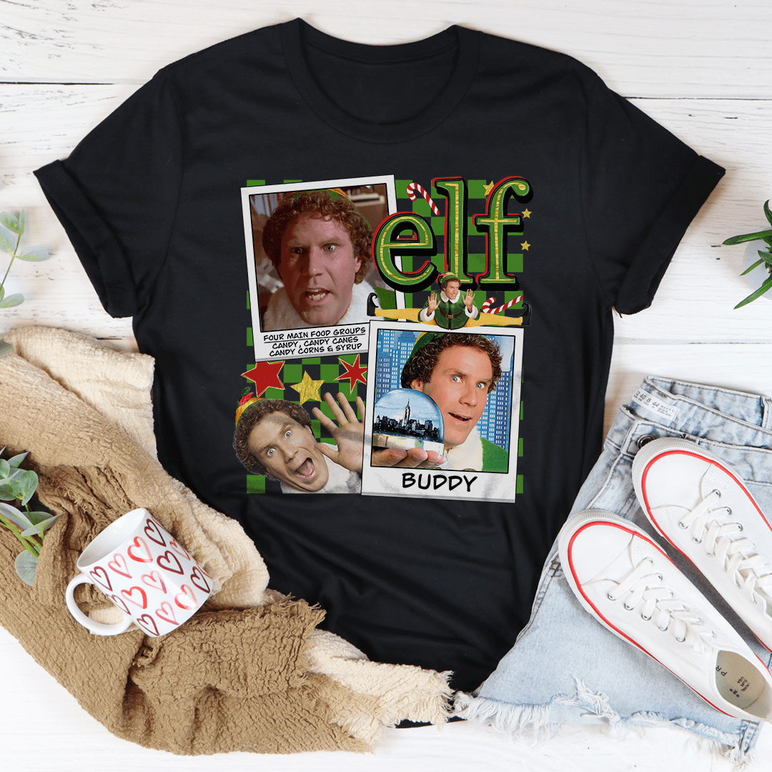 Elf Christmas Tee from Peachy Sunday