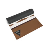 Elk Grove Yoga Mat – 6 mm Extra Thick, Double-Sided Non-Slip, Eco-Friendly PER with Earth-Tone Striped Design | from Yune Yoga