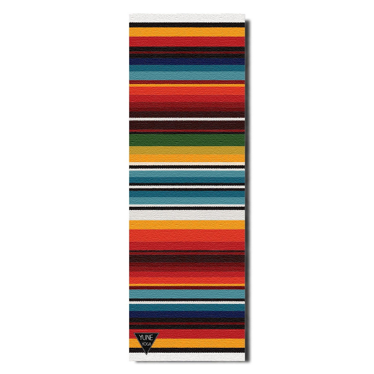 Elk Meadow Yoga Mat – 6 mm Extra Thick, Double-Sided Non-Slip, Eco-Friendly PER with Multi-Color Meadow Design | from Yune Yoga