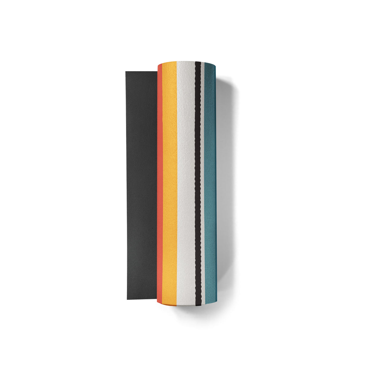 Elk Meadow Yoga Mat – 6 mm Extra Thick, Double-Sided Non-Slip, Eco-Friendly PER with Multi-Color Meadow Design | from Yune Yoga