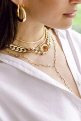 Elongated Link Lariat from eklexic
