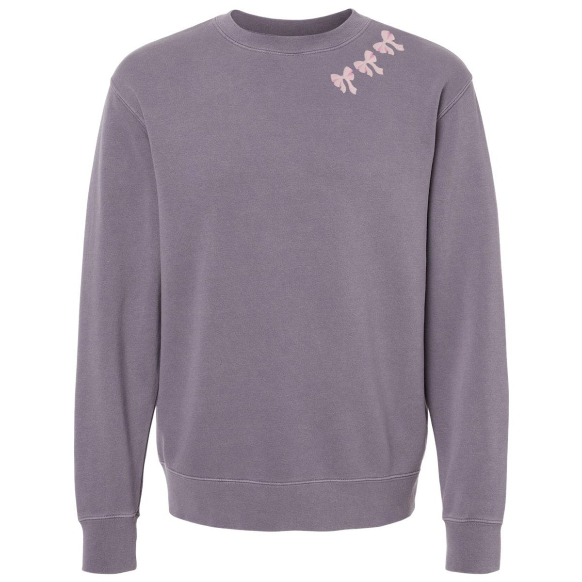 Embroidered 'Bow Collar' Cozy Crew from United Monograms