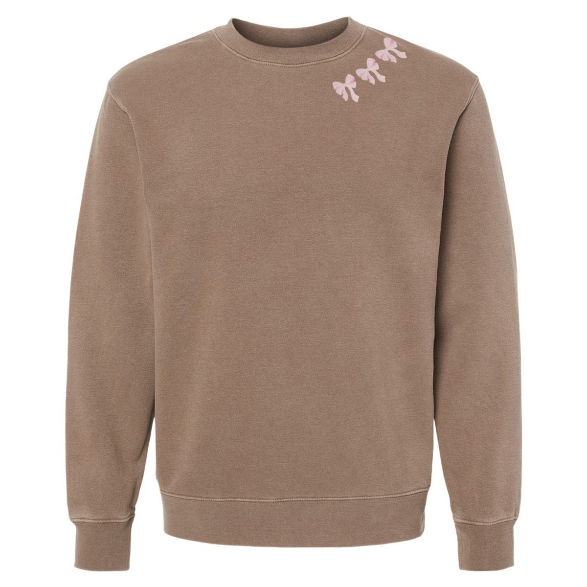 Embroidered 'Bow Collar' Cozy Crew from United Monograms
