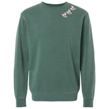 Embroidered 'Bow Collar' Cozy Crew from United Monograms