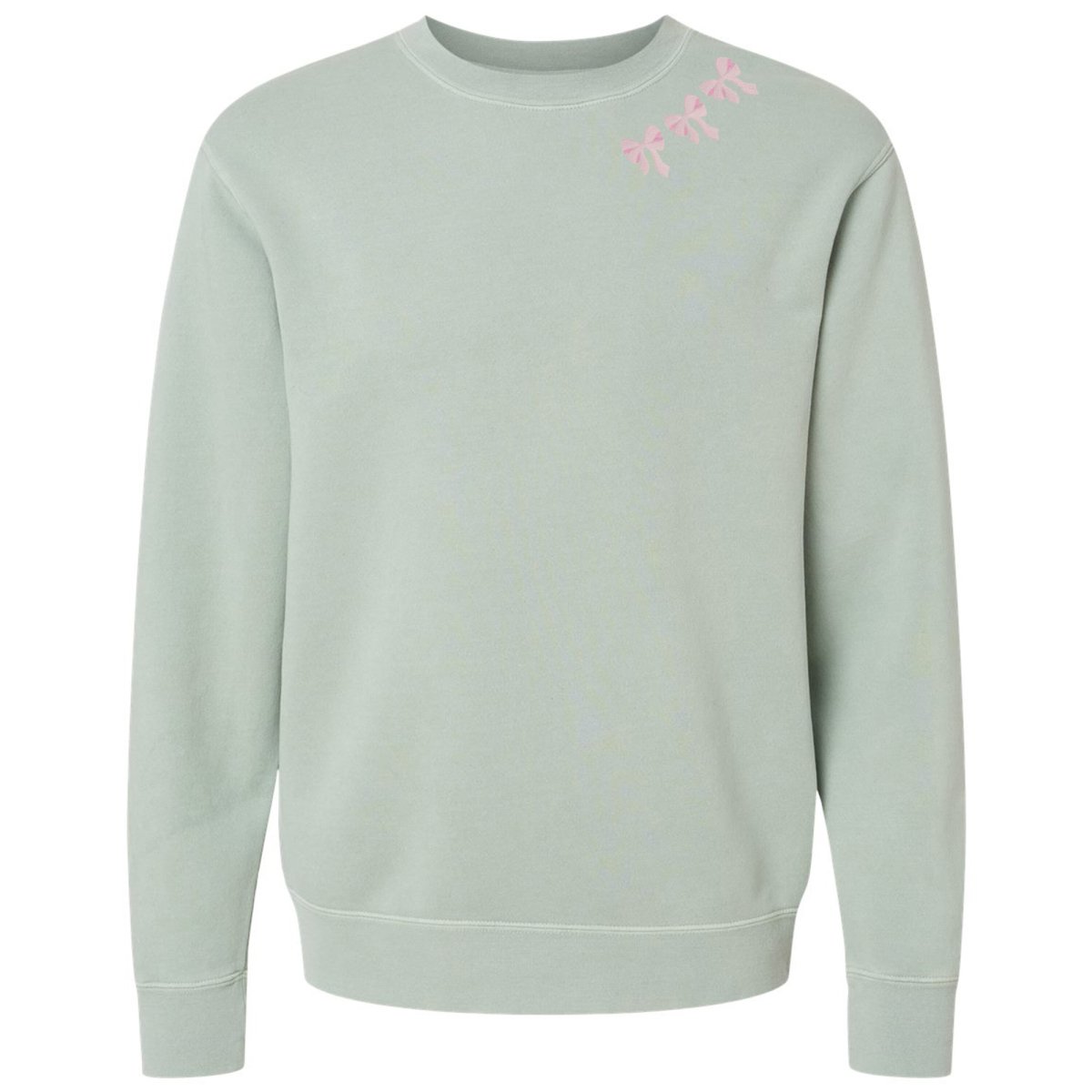 Embroidered 'Bow Collar' Cozy Crew from United Monograms