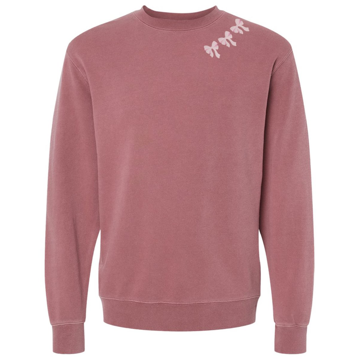 Embroidered 'Bow Collar' Cozy Crew from United Monograms