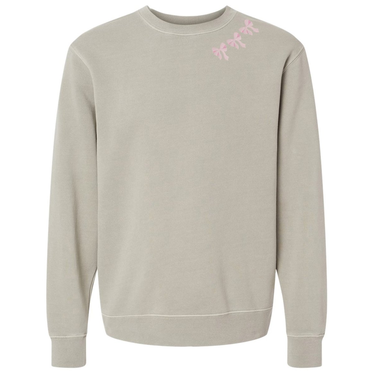 Embroidered 'Bow Collar' Cozy Crew from United Monograms