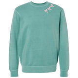 Embroidered 'Bow Collar' Cozy Crew from United Monograms