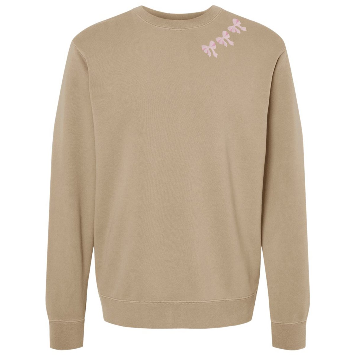 Embroidered 'Bow Collar' Cozy Crew from United Monograms