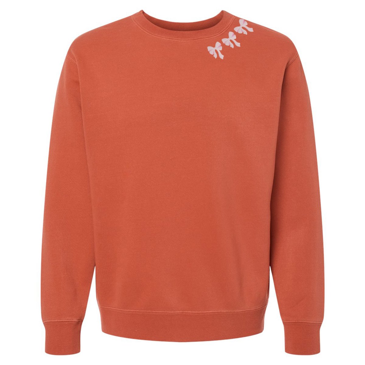 Embroidered 'Bow Collar' Cozy Crew from United Monograms
