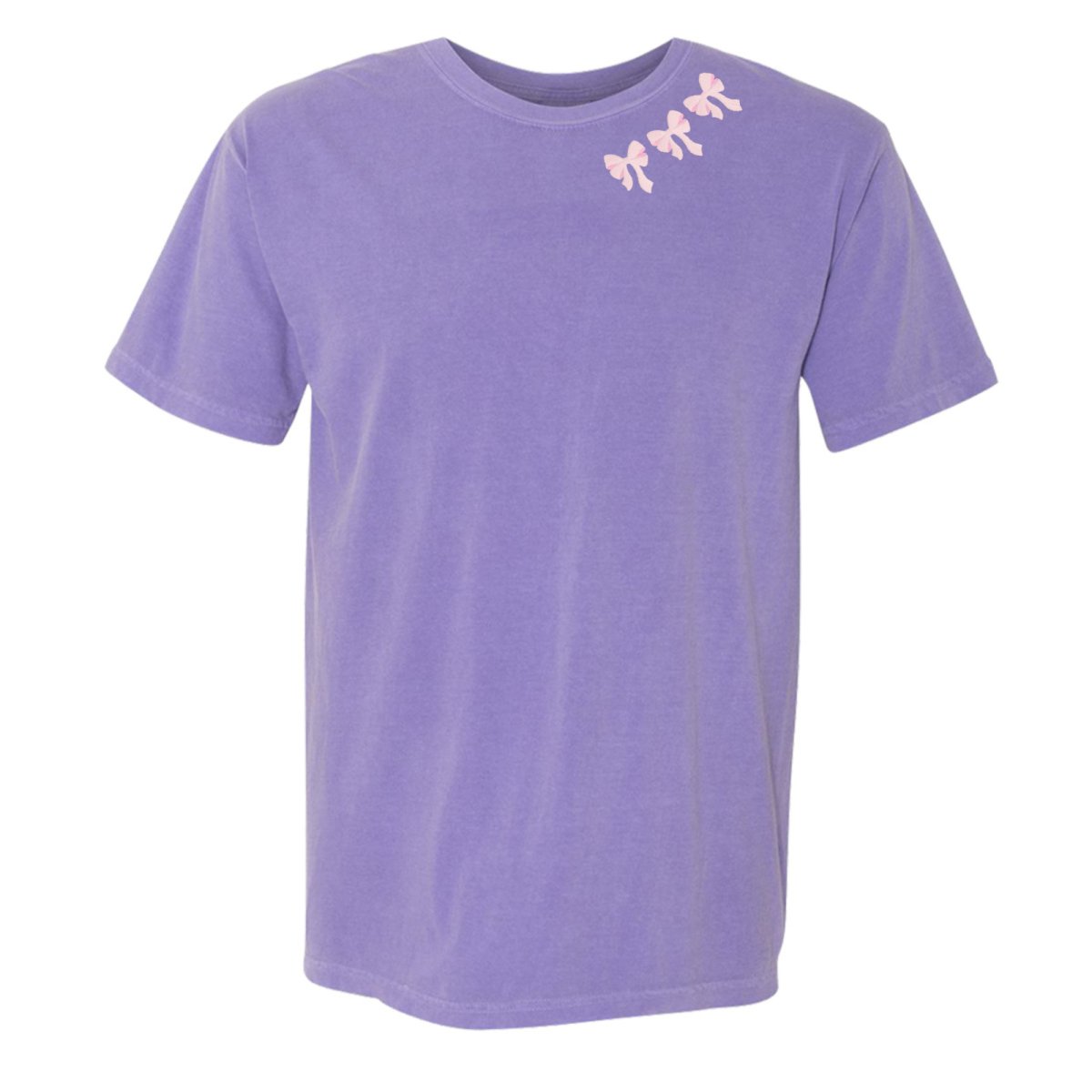 Embroidered 'Bow Collar' T-Shirt from United Monograms