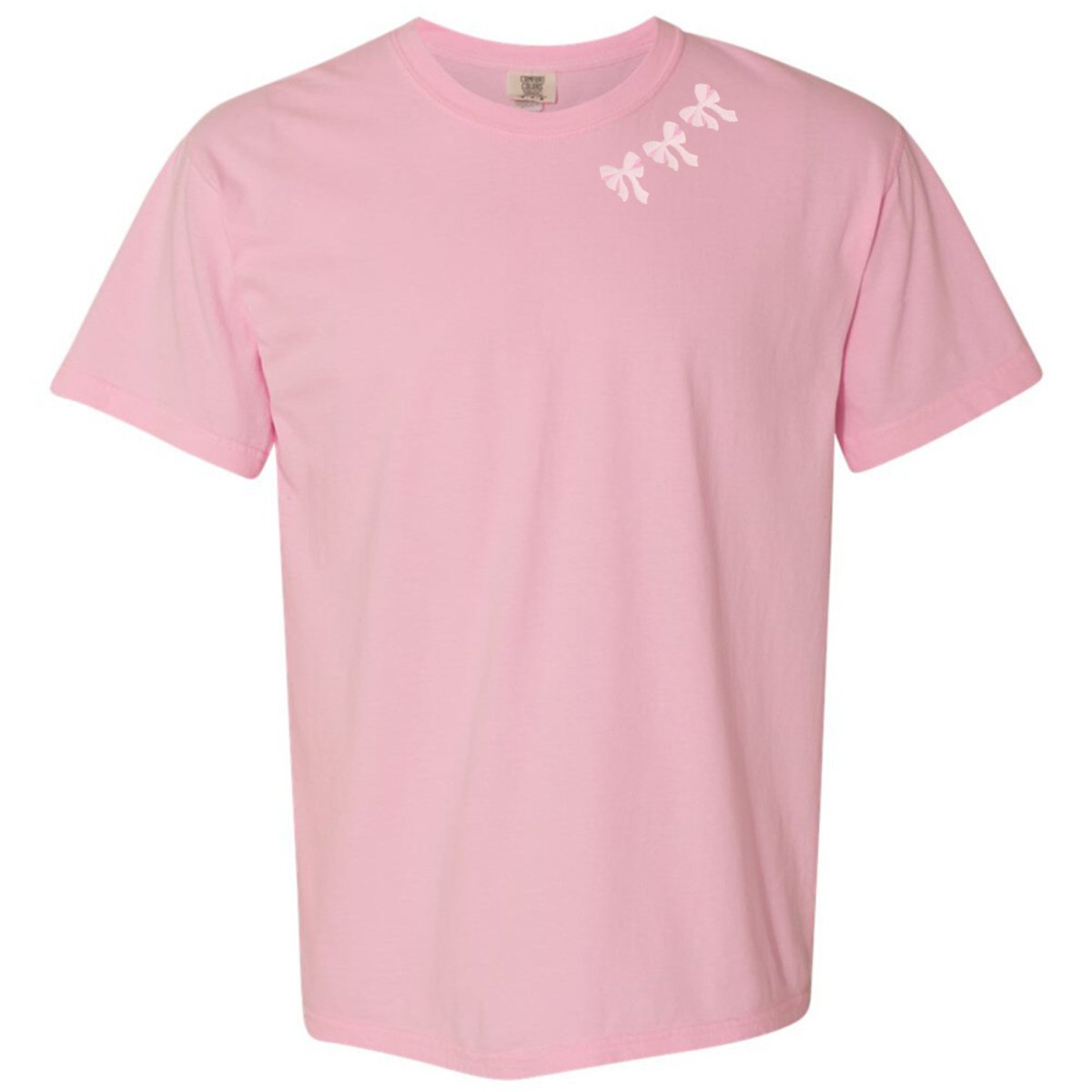 Embroidered 'Bow Collar' T-Shirt from United Monograms