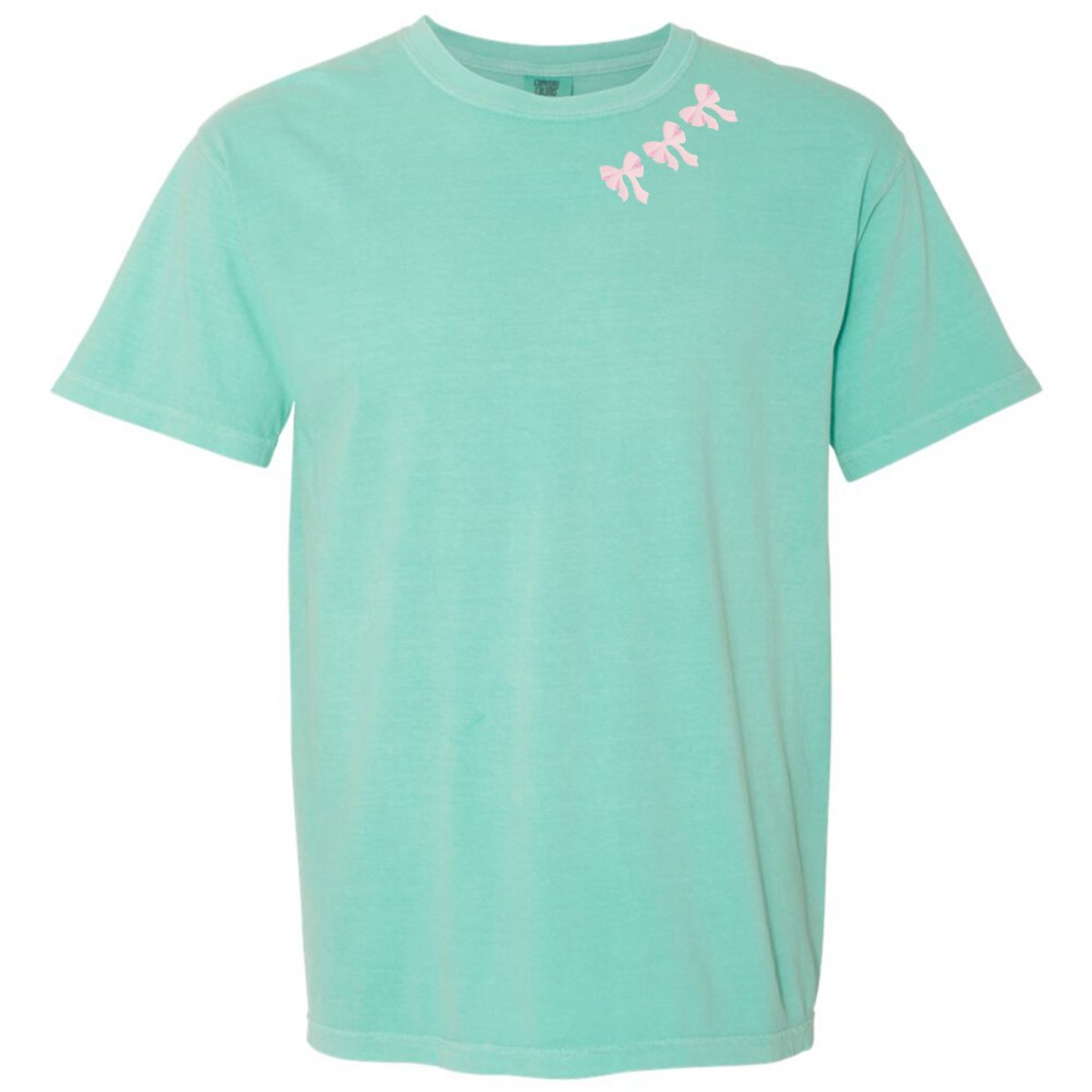 Embroidered 'Bow Collar' T-Shirt from United Monograms