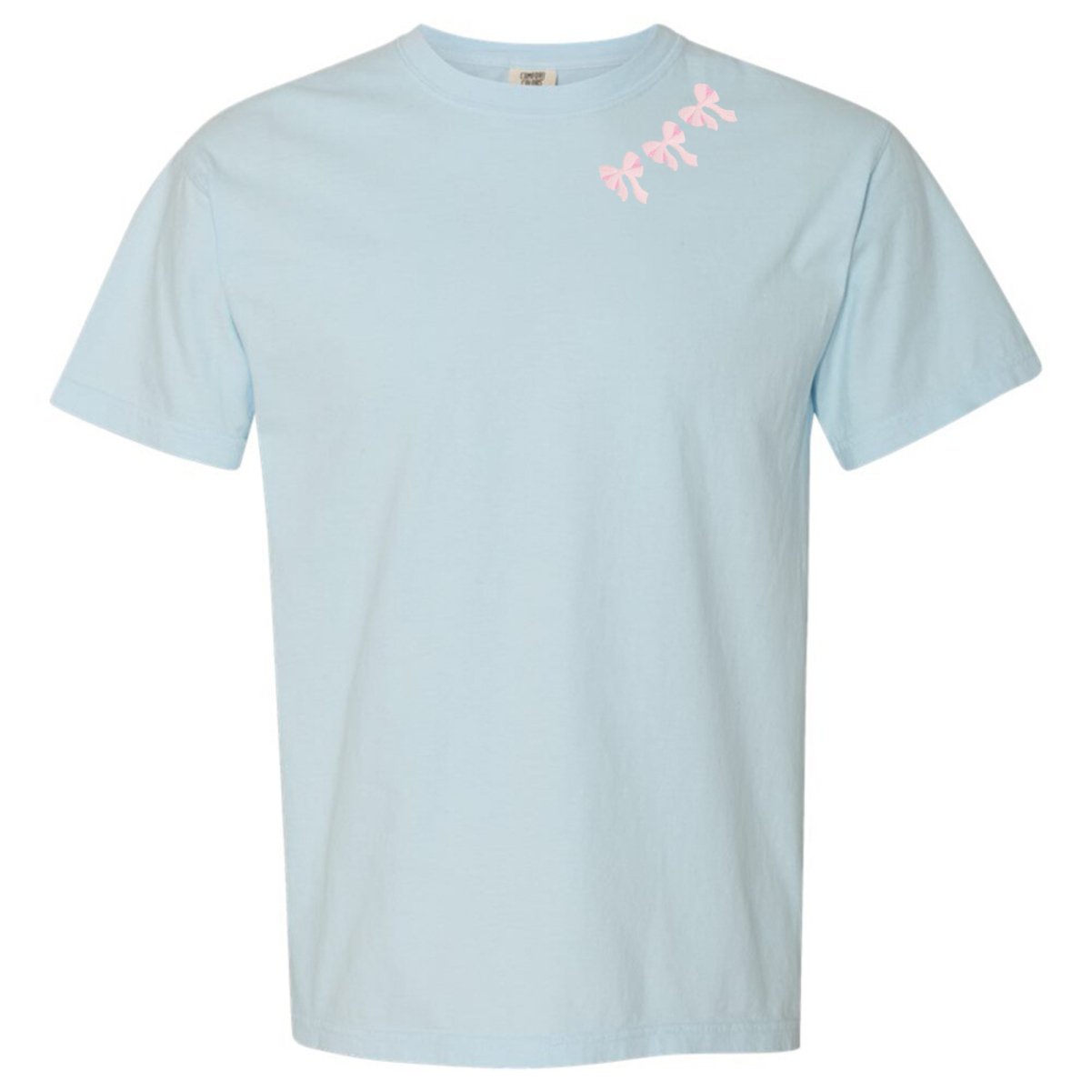 Embroidered 'Bow Collar' T-Shirt from United Monograms