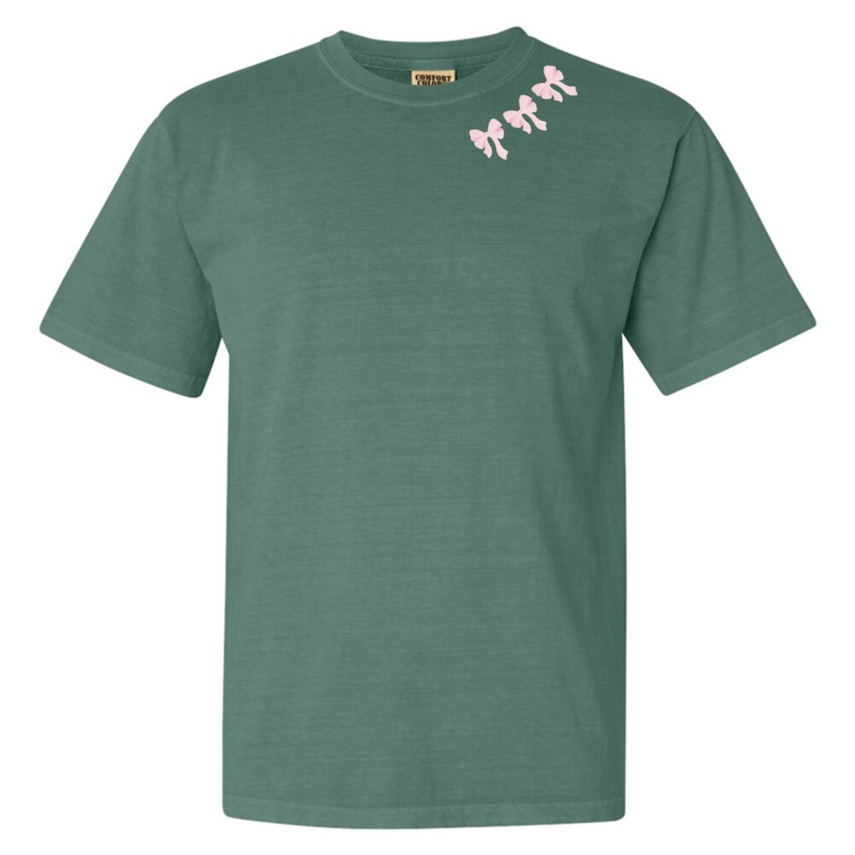 Embroidered 'Bow Collar' T-Shirt from United Monograms