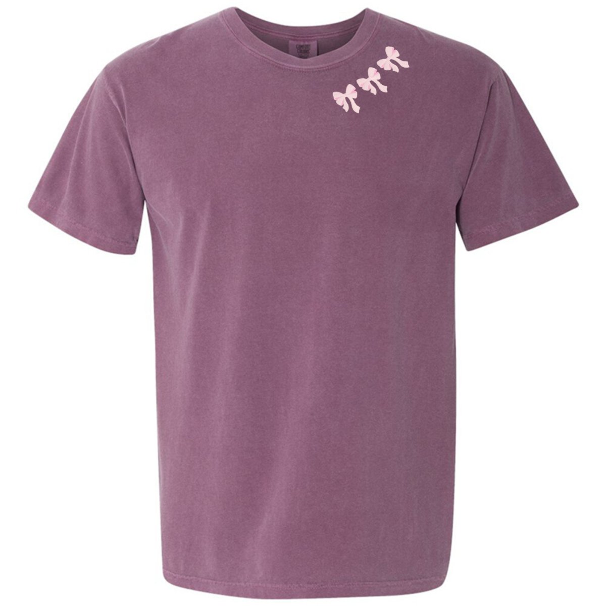 Embroidered 'Bow Collar' T-Shirt from United Monograms