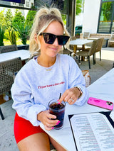'I'll Just Have A Diet Coke' Embroidered Crewneck Sweatshirt from United Monograms