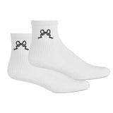Embroidered 'Ribbon Bow' Crew Socks from United Monograms