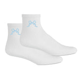 Embroidered 'Ribbon Bow' Crew Socks from United Monograms
