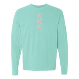 Embroidered Tasseled 'Bows' Long Sleeve from United Monograms