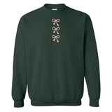 Embroidered Tasseled 'Bows' Sweatshirt from United Monograms