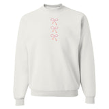 Embroidered Tasseled 'Bows' Sweatshirt from United Monograms