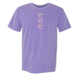 Embroidered Tasseled 'Bows' T-Shirt from United Monograms