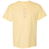 Embroidered Tasseled 'Bows' T-Shirt from United Monograms